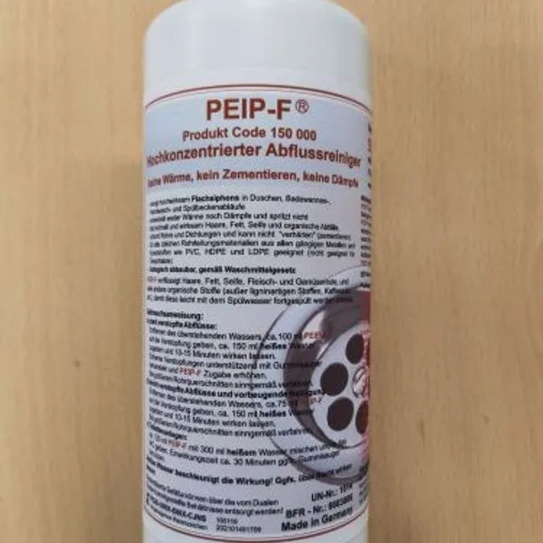 Silpat Abflussreiniger Rohrreiniger Peip-F 1 Liter 1 Silpat Abflussreiniger Rohrreiniger Peip-F 1 Liter