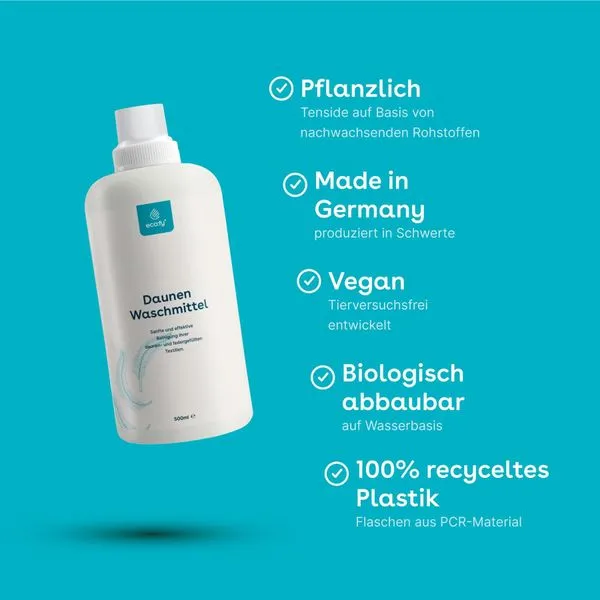 Eco: Fy Daunenwaschmittel Flüssig Waschmittel Reinigt Pflegt Daunen Daunenjacke 4 Eco: Fy Daunenwaschmittel Flüssig Waschmittel Reinigt Pflegt Daunen Daunenjacke – Bild 4