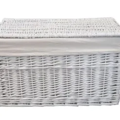 DVier Wäschekorb Wäschetonnen Wäschetruhe Weide Weiß Rechteckig Bezug Deckel 62x35x37 6 DVier Wäschekorb Wäschetonnen Wäschetruhe Weide Weiß Rechteckig Bezug Deckel 62x35x37 -Haushalt & Küche Geschäft 534617905