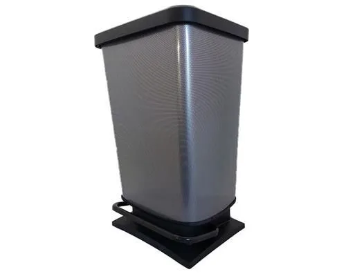 Rotho Abfalleimer Paso Mülleimer Treteimer Abfallbehälter Carbon 40L 17541.11006 1 Rotho Abfalleimer Paso Mülleimer Treteimer Abfallbehälter Carbon 40L 17541.11006