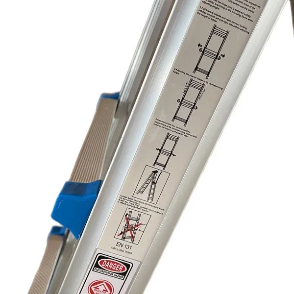 Teleskopleiter Aluleiter Multifunktionsleiter Klappleiter Anlegeleiter Profi 4x4 4 Teleskopleiter Aluleiter Multifunktionsleiter Klappleiter Anlegeleiter Profi 4x4 – Bild 4