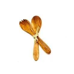 Salatbesteck KLEIN, 21 Cm Aus Olivenholz
