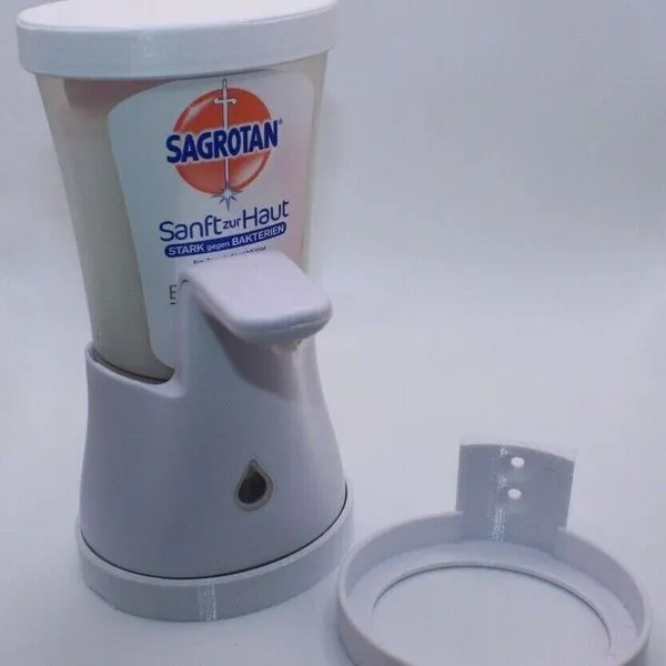 Die Kleine Wandhalterung Für Sagrotan No Touch Seifenspender ( Ohne Bohren ! ) 1 Die Kleine Wandhalterung Für Sagrotan No Touch Seifenspender ( Ohne Bohren ! )