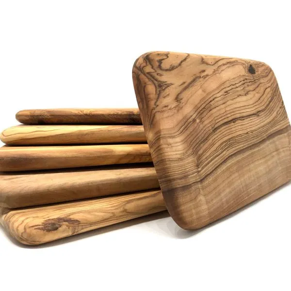 6er Set Frühstücksbrett 22 Cm Aus Olivenholz 1 6er Set Frühstücksbrett 22 Cm Aus Olivenholz
