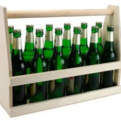 United Team International GmbH Bierträger 12er Aus Holz - Flaschenträger Getränketräger Kiste 7 United Team International GmbH Bierträger 12er Aus Holz - Flaschenträger Getränketräger Kiste -Haushalt & Küche Geschäft 540461701