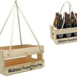 United Team International GmbH Männerhandtasche Aus Holz - Bierträger Flaschenträger Getränketräger Geschenk 18 United Team International GmbH Männerhandtasche Aus Holz - Bierträger Flaschenträger Getränketräger Geschenk -Haushalt & Küche Geschäft 540796758