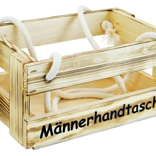United Team International GmbH Männerhandtasche Aus Holz - Bierträger Flaschenträger Getränketräger Geschenk 10 United Team International GmbH Männerhandtasche Aus Holz - Bierträger Flaschenträger Getränketräger Geschenk – Bild 10