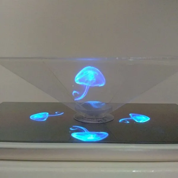 3D-Hologramm-Pyramide, Display-Projektor, Videoständer 6 3D-Hologramm-Pyramide, Display-Projektor, Videoständer – Bild 6
