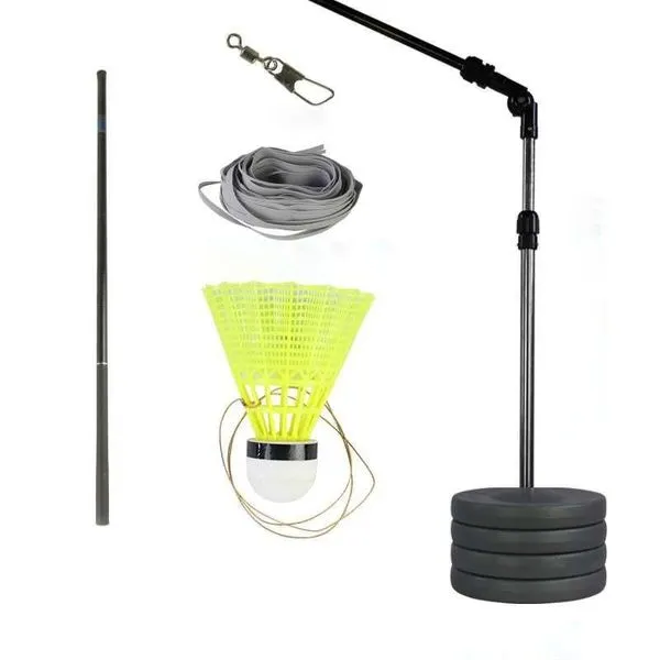 Einzelbadminton, Schlägerrobotertrainer 1 Einzelbadminton, Schlägerrobotertrainer