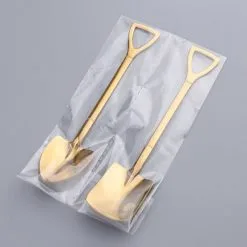 Kaffee / Eis Dessertlöffel, Retro Süßes Rundkopf-Gadget -Haushalt & Küche Geschäft 548340242