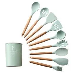 Silikon Kochutensilien Set - Spachtel Schaufel, Holzgriff Kochutensilien 49 Silikon Kochutensilien Set - Spachtel Schaufel, Holzgriff Kochutensilien -Haushalt & Küche Geschäft 550336877