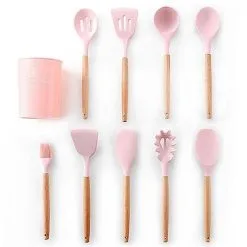 Silikon Kochutensilien Set - Spachtel Schaufel, Holzgriff Kochutensilien 56 Silikon Kochutensilien Set - Spachtel Schaufel, Holzgriff Kochutensilien -Haushalt & Küche Geschäft 550336901