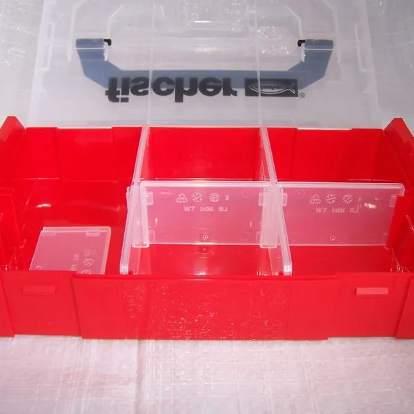 L-boxx Mini Fischer FIXtainer Leer, #533069 Var. Fächer, Können Verbunden Werden 3 L-boxx Mini Fischer FIXtainer Leer, #533069 Var. Fächer, Können Verbunden Werden – Bild 3