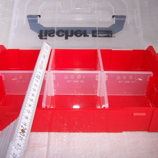 L-boxx Mini Fischer FIXtainer Leer, #533069 Var. Fächer, Können Verbunden Werden 7 L-boxx Mini Fischer FIXtainer Leer, #533069 Var. Fächer, Können Verbunden Werden – Bild 7