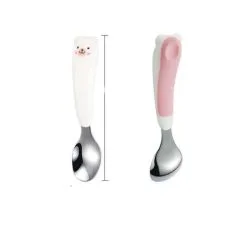 Süßes Cartoon-Edelstahl-Gabel-Löffel-Set 16 Süßes Cartoon-Edelstahl-Gabel-Löffel-Set -Haushalt & Küche Geschäft 551914289