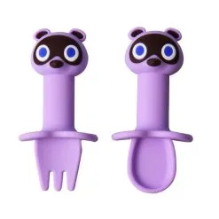 Cartoon Tier Silikon Löffel Gabel Set 20 Cartoon Tier Silikon Löffel Gabel Set -Haushalt & Küche Geschäft 552171042