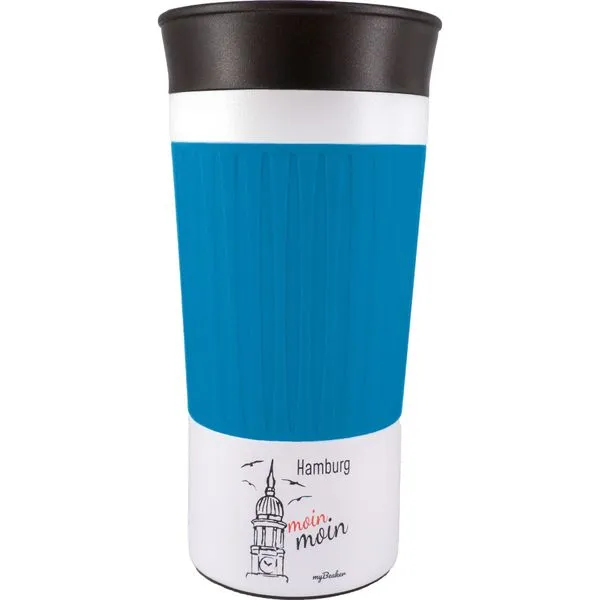 MyBeaker Fraeenk "Moin Moin" - Hamburg - Thermobecher - Isolierbecher - 350 Ml 5 MyBeaker Fraeenk "Moin Moin" - Hamburg - Thermobecher - Isolierbecher - 350 Ml – Bild 5