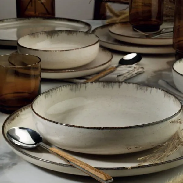 Heritage, Kutahya Porselen,(24 Stucke), Abendessen , Zimt, 100% Porzellan 2 Heritage, Kutahya Porselen,(24 Stucke), Abendessen , Zimt, 100% Porzellan – Bild 2