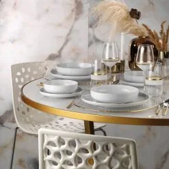 Heritage, Kutahya Porselen,(24 Stucke), Abendessen , Zimt, 100% Porzellan 34 Heritage, Kutahya Porselen,(24 Stucke), Abendessen , Zimt, 100% Porzellan -Haushalt & Küche Geschäft 554368495