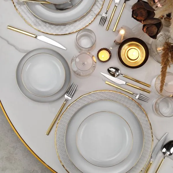 Heritage, Kutahya Porselen,(24 Stucke), Abendessen , Zimt, 100% Porzellan 16 Heritage, Kutahya Porselen,(24 Stucke), Abendessen , Zimt, 100% Porzellan – Bild 16