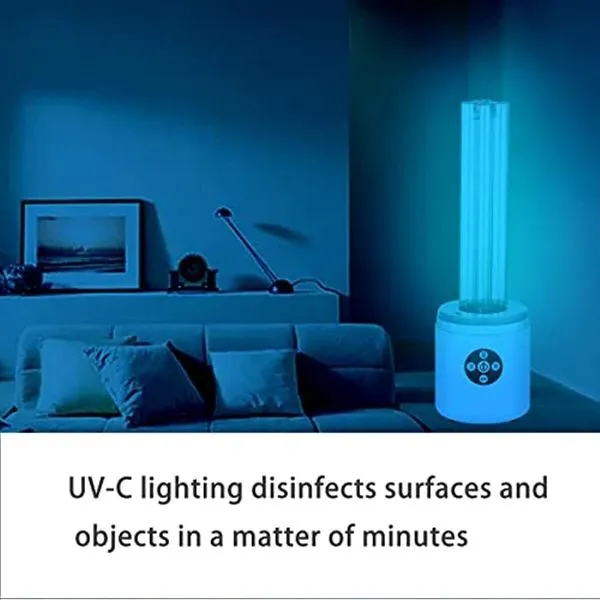 55W UV-C Keimtötende Tischlampe Mit Ozon Tragbare Ultraviolett-Diisinfektions 4 55W UV-C Keimtötende Tischlampe Mit Ozon Tragbare Ultraviolett-Diisinfektions – Bild 4