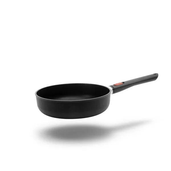 WOLL Hochrandpfanne ECO Lite 24 Cm Durchmesser Antihaft Schwarz Rund Bratpfanne 1 WOLL Hochrandpfanne ECO Lite 24 Cm Durchmesser Antihaft Schwarz Rund Bratpfanne