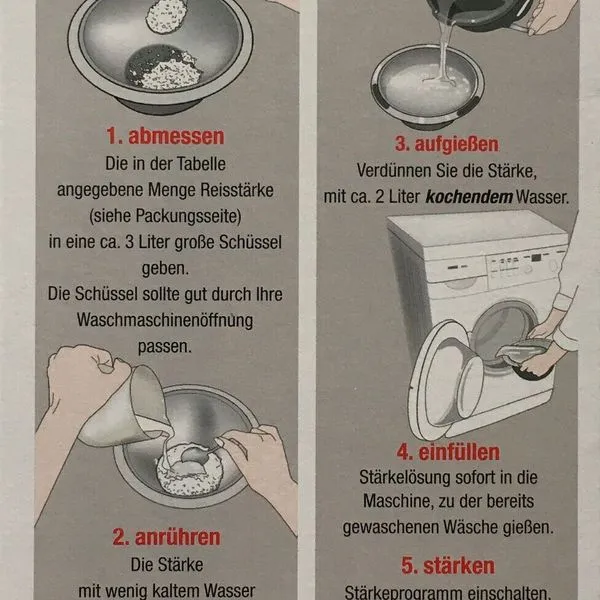 Holste Reisstärke, Stärkt & Pflegt Beim Waschen 250 G 3 Holste Reisstärke, Stärkt & Pflegt Beim Waschen 250 G – Bild 3