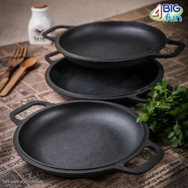 Biol Gusseisenpfanne 22 Cm Gußeisenpfanne Mit Abnehmbarem Holzgriff Pfanne Aus Gusseise... 3 Biol Gusseisenpfanne 22 Cm Gußeisenpfanne Mit Abnehmbarem Holzgriff Pfanne Aus Gusseise... – Bild 3
