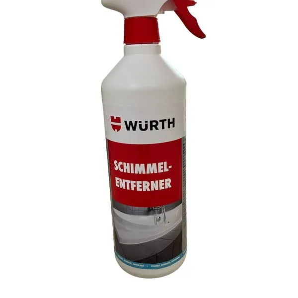 Würth WÜRTH Schimmelentferner 1L, Entferner Für Schimmel, Grünbelägen, Stockflecken, Bakte 1 Würth WÜRTH Schimmelentferner 1L, Entferner Für Schimmel, Grünbelägen, Stockflecken, Bakte