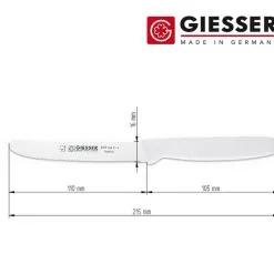 24er Besteckset Giesser Messer Gabel Esslöffel Teelöffel Tomatenmesser 11cm Weiß 16 24er Besteckset Giesser Messer Gabel Esslöffel Teelöffel Tomatenmesser 11cm Weiß -Haushalt & Küche Geschäft 561030243