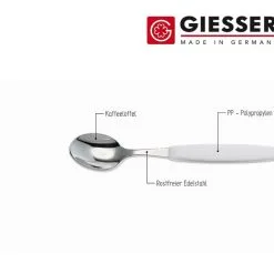 24er Besteckset Giesser Messer Gabel Esslöffel Teelöffel Tomatenmesser 11cm Weiß 19 24er Besteckset Giesser Messer Gabel Esslöffel Teelöffel Tomatenmesser 11cm Weiß -Haushalt & Küche Geschäft 561030251