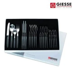 24er Besteckset Giesser Messer Gabel Esslöffel Löffel Tomatenmesser 11cm Schwarz 14 24er Besteckset Giesser Messer Gabel Esslöffel Löffel Tomatenmesser 11cm Schwarz -Haushalt & Küche Geschäft 561030271