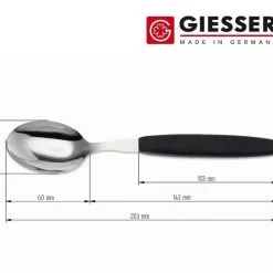 24er Besteckset Giesser Messer Gabel Esslöffel Löffel Tomatenmesser 11cm Schwarz 18 24er Besteckset Giesser Messer Gabel Esslöffel Löffel Tomatenmesser 11cm Schwarz -Haushalt & Küche Geschäft 561030277