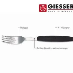 24er Besteckset Giesser Messer Gabel Esslöffel Löffel Tomatenmesser 11cm Schwarz 21 24er Besteckset Giesser Messer Gabel Esslöffel Löffel Tomatenmesser 11cm Schwarz -Haushalt & Küche Geschäft 561030282