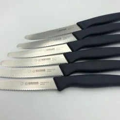 6er Set Giesser Messer Brötchenmesser Tomatenmesser Tafelmesser 11 Cm -19 Farben -Haushalt & Küche Geschäft 561031297
