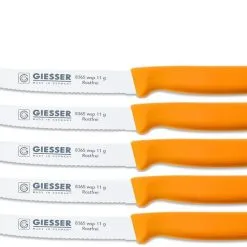 5er Set Giesser Tomatenmesser Brötchenmesser Tafelmesser 11cm Mit Welle 15Farben 26 5er Set Giesser Tomatenmesser Brötchenmesser Tafelmesser 11cm Mit Welle 15Farben -Haushalt & Küche Geschäft 561055606