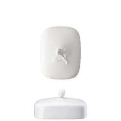 Hutschenreuther Maria Theresia Weiss Butterdose Deckel (nur Deckel!) 02013-800001-...