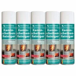 Hotrega Kaminscheibenreiniger 300ml, Kamin Scheiben Reiniger Kaminglas - 5 STÜCK