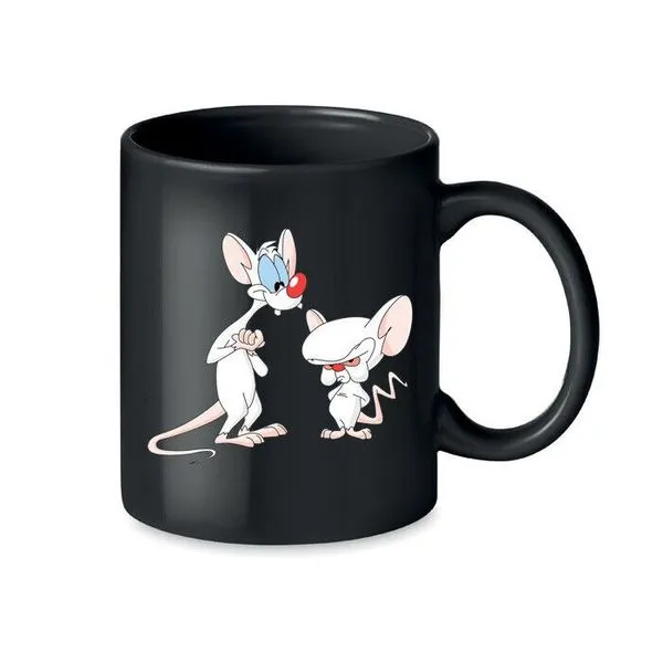 Blondie & Brownie Büro Kaffee Tasse Tee Becher Pinky And Brain Weltherrschaft 5 Blondie & Brownie Büro Kaffee Tasse Tee Becher Pinky And Brain Weltherrschaft – Bild 5