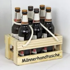 United Team International GmbH Männerhandtasche Aus Holz - Bierträger Flaschenträger Getränketräger Geschenk 14 United Team International GmbH Männerhandtasche Aus Holz - Bierträger Flaschenträger Getränketräger Geschenk -Haushalt & Küche Geschäft 563925458