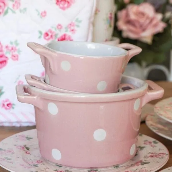Isabelle Rose Auflaufform Rosa Gepunktet Backform Kuchenform 29,5×17×5cm IR5453 5 Isabelle Rose Auflaufform Rosa Gepunktet Backform Kuchenform 29,5×17×5cm IR5453 – Bild 5