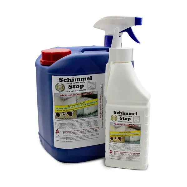 Schimmel Stop -Das Original- Biozid Reiniger 5L - Gegen Hausschwamm Moos Pilz 2 Schimmel Stop -Das Original- Biozid Reiniger 5L - Gegen Hausschwamm Moos Pilz – Bild 2