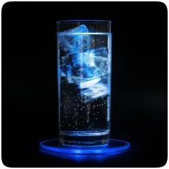 Precorn 4x LED Untersetzer Bierdeckel Leuchtend Getränke Gläser Flaschen Hochzeit 11 Precorn 4x LED Untersetzer Bierdeckel Leuchtend Getränke Gläser Flaschen Hochzeit -Haushalt & Küche Geschäft 566750227