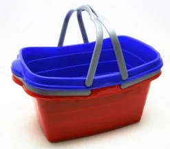 Schulz Wäschewanne Mit Bügel / Einkaufswanne 60 X 37,5 X 28 Cm