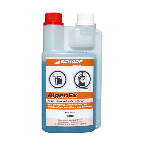 Schopf Algen-Ex Desinfektionsreiniger - 500 Ml 1 Schopf Algen-Ex Desinfektionsreiniger - 500 Ml