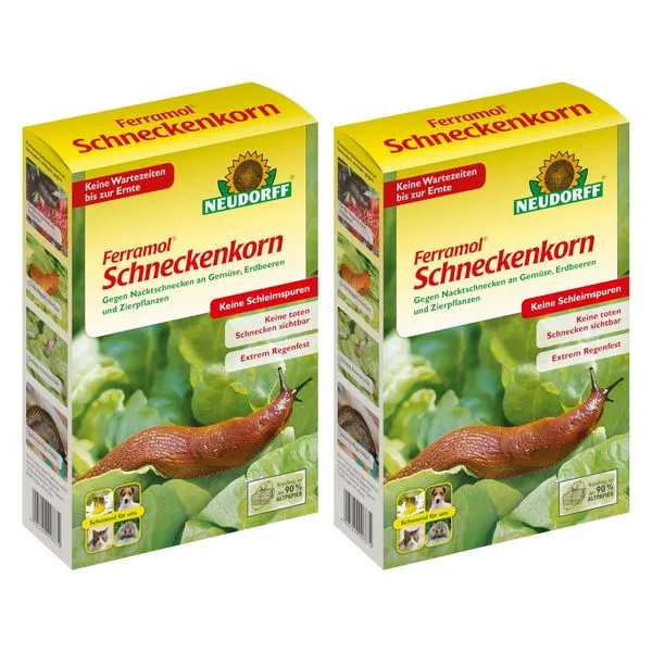 Neudorff Ferramol Schneckenkorn - 4 Kg (2x 2kg) 1 Neudorff Ferramol Schneckenkorn - 4 Kg (2x 2kg)