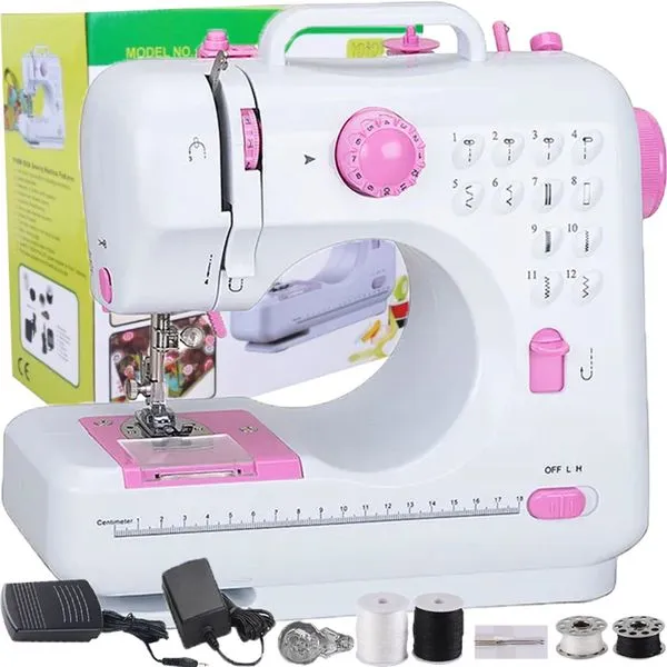 Tragbare Nähmaschine Elektrische Mini Reisenähmaschine Handnähmaschine Retoo 1 Tragbare Nähmaschine Elektrische Mini Reisenähmaschine Handnähmaschine Retoo