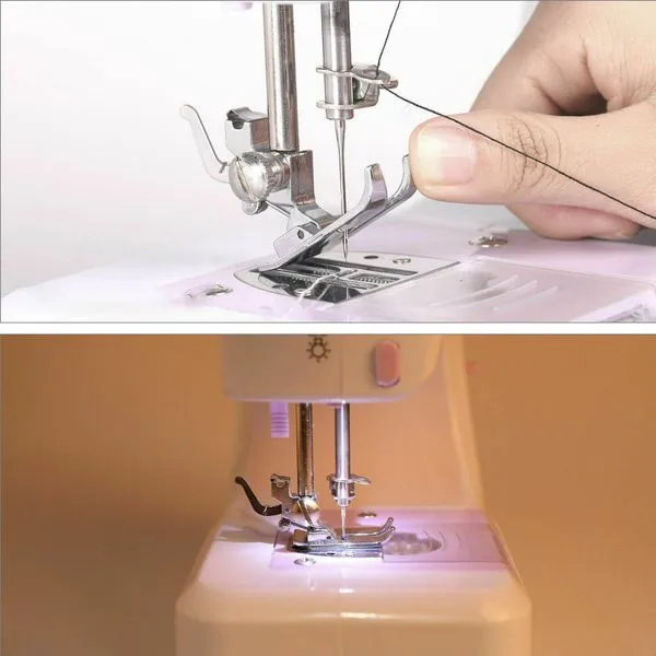 Tragbare Nähmaschine Elektrische Mini Reisenähmaschine Handnähmaschine Retoo 4 Tragbare Nähmaschine Elektrische Mini Reisenähmaschine Handnähmaschine Retoo – Bild 4