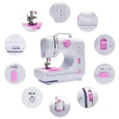 Tragbare Nähmaschine Elektrische Mini Reisenähmaschine Handnähmaschine Retoo 24 Tragbare Nähmaschine Elektrische Mini Reisenähmaschine Handnähmaschine Retoo -Haushalt & Küche Geschäft 568931405