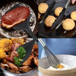 Silikon Küchenutensilien Set 10 Teilig Küchenbesteck Kochzubehör Kochset Retoo 16 Silikon Küchenutensilien Set 10 Teilig Küchenbesteck Kochzubehör Kochset Retoo -Haushalt & Küche Geschäft 569585296